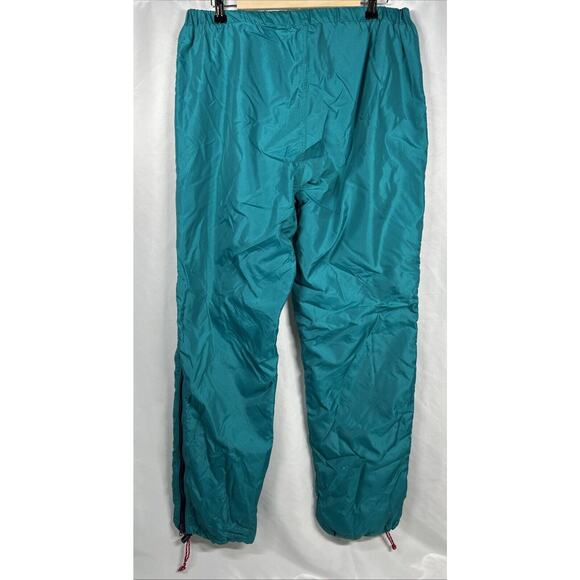 VINTAGE Patagonia Mens XL Green Capilene Fleece Lined Adjustable Snowpant - Picture 3 of 4